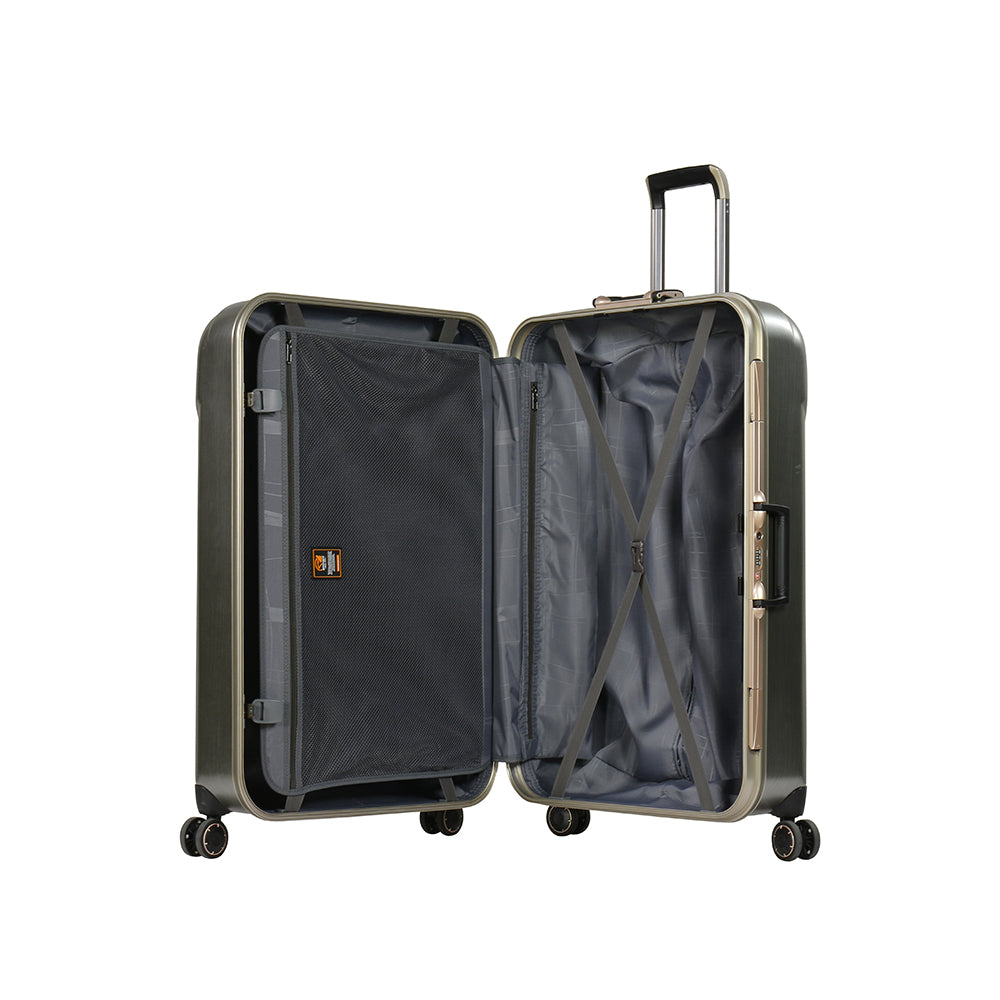 28" PC Matt twin flight luggage trolley with 4 wheels by Eminent (E9H3-28) - buyluggageonline