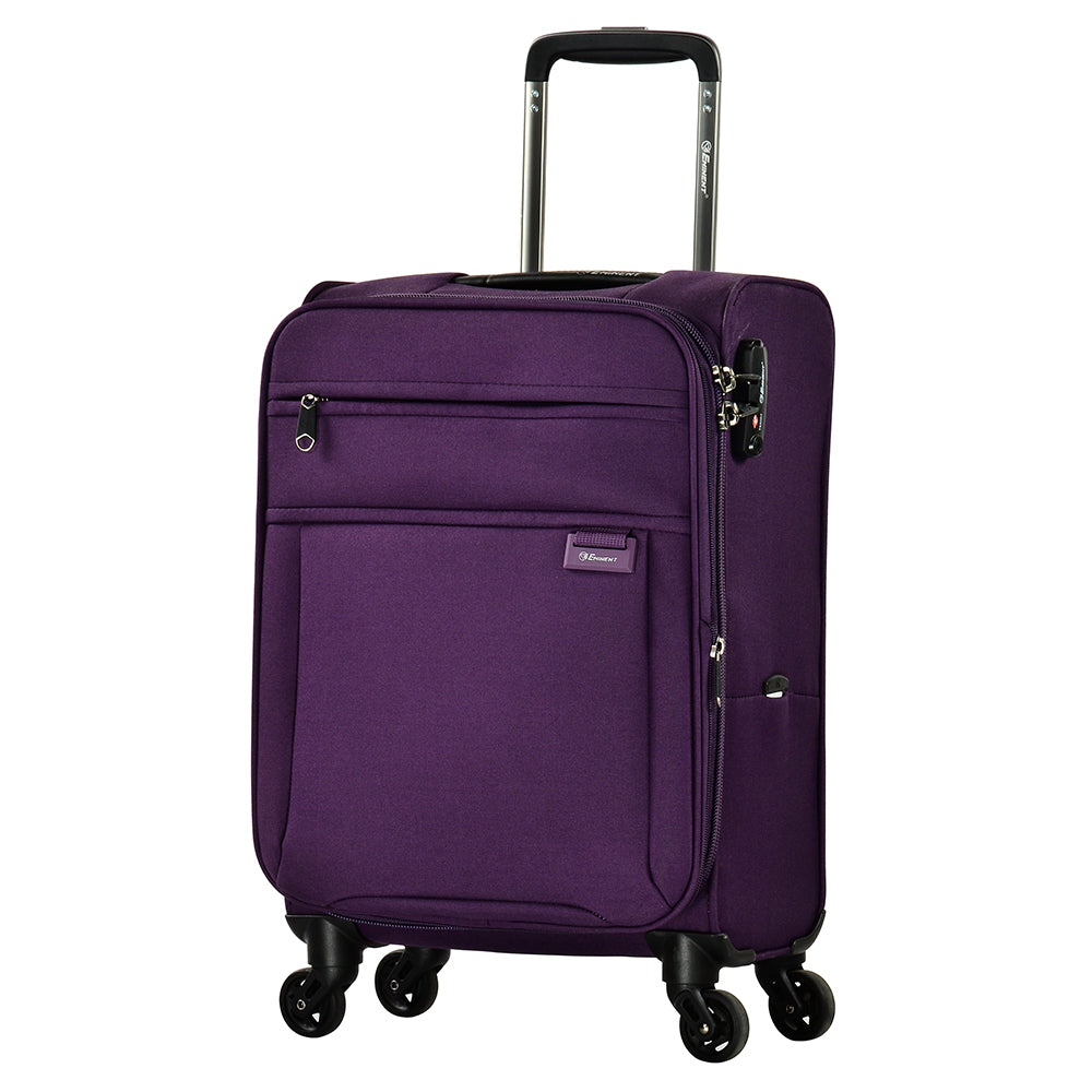 Eminent cabin size luggage 20” Air soft spinner trolley bag (V774-20) - buyluggageonline
