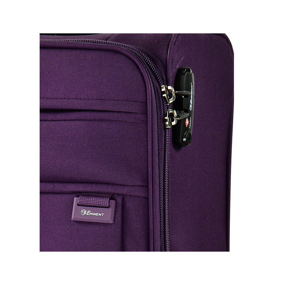 Eminent cabin size luggage 20” Air soft spinner trolley bag (V774-20) - buyluggageonline