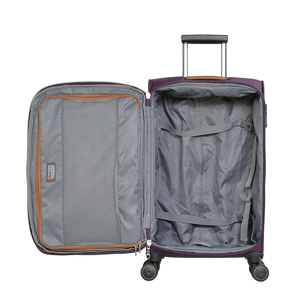 Fashionable carry-on trolley bag by Eminent luggage (R0350-20) - buyluggageonline