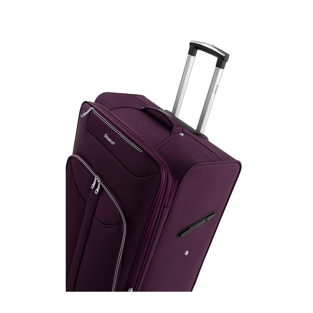 24" Softside baggage size luggage trolley bag by Senator (LW010-24) - buyluggageonline