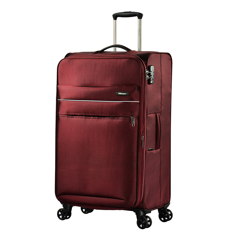 Eminent cabin luggage 20” Dionysus soft spinner twin carry-on trolley bag (V773-20) - buyluggageonline