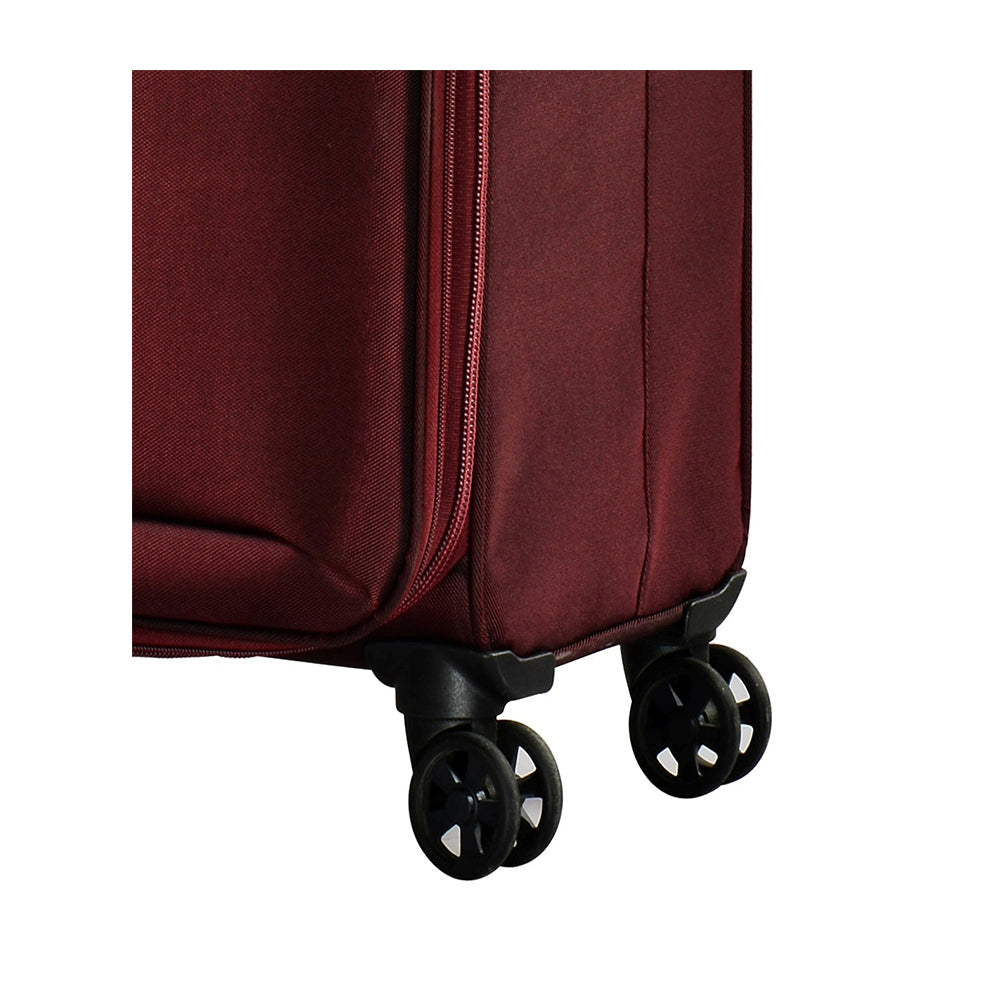 Eminent cabin luggage 20” Dionysus soft spinner twin carry-on trolley bag (V773-20) - buyluggageonline