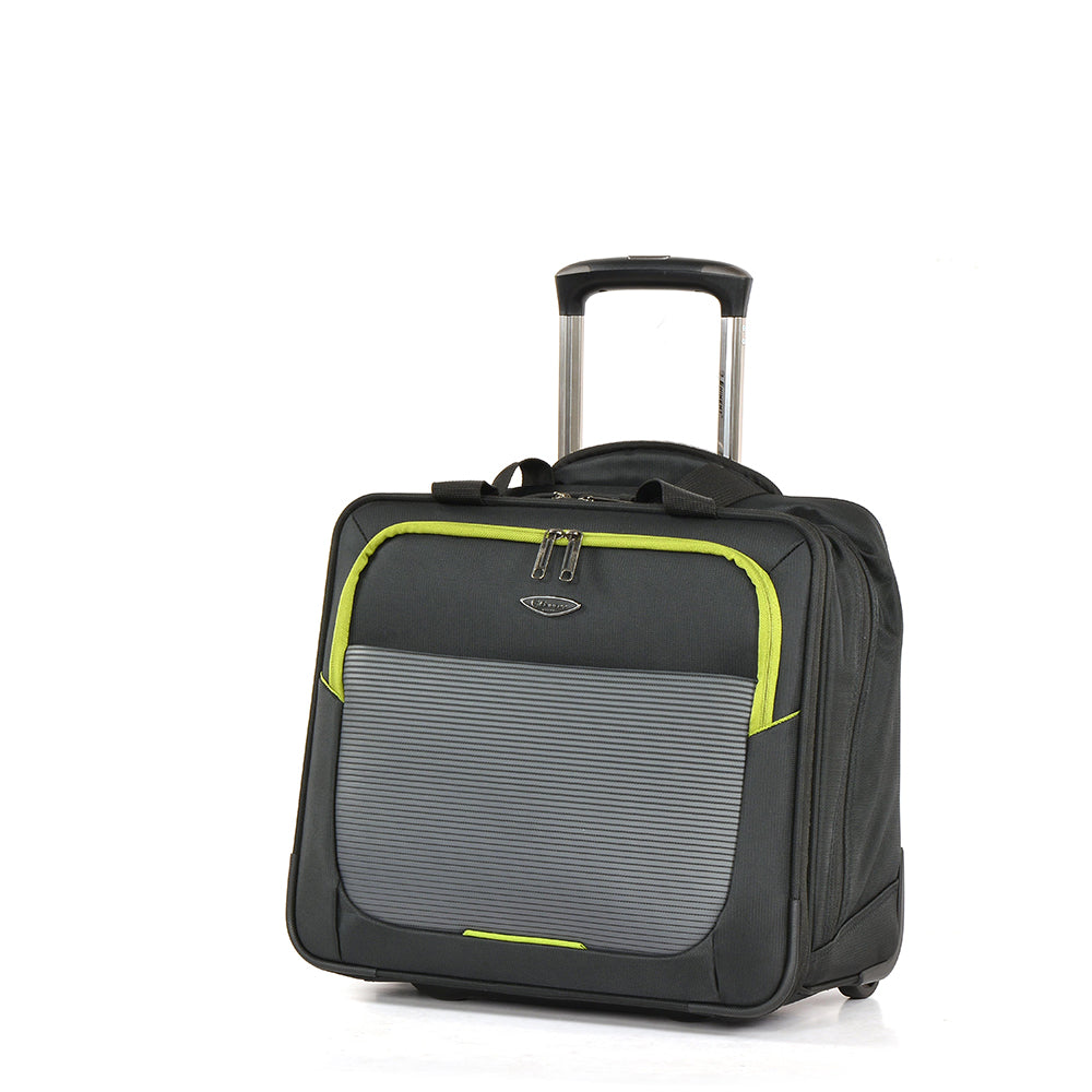 Pilotcase by Eminent luggage trolley handbag  perfect for travelling (V754-17 BK) - buyluggageonline