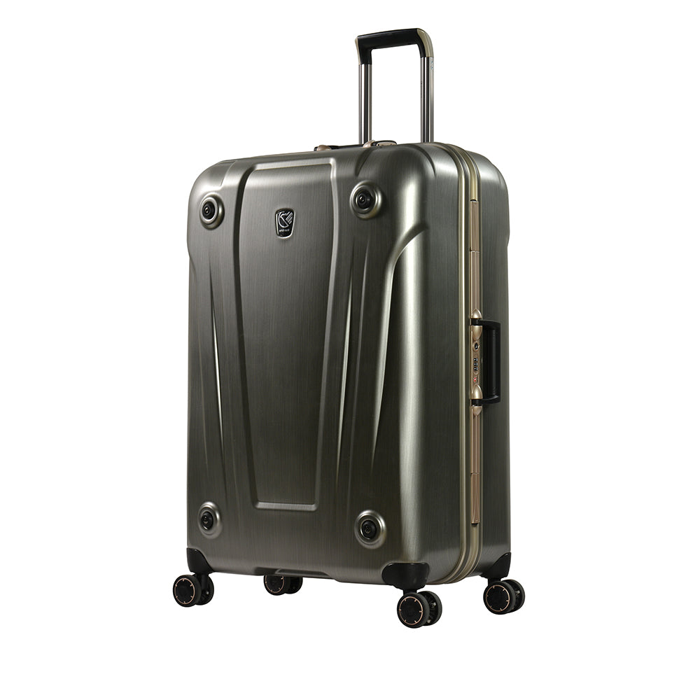 28" PC Matt twin flight luggage trolley with 4 wheels by Eminent (E9H3-28) - buyluggageonline