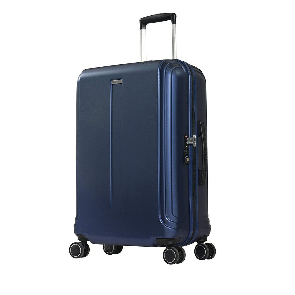 24" PC Zipper Spinner checked baggage trolley by Eminent (KJ09-24) - buyluggageonline