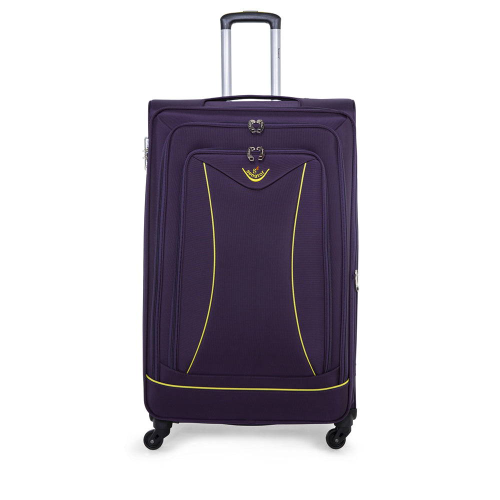 Senator extra large checked baggage size Soft Spinner Trolley Case (LL032-32) - buyluggageonline