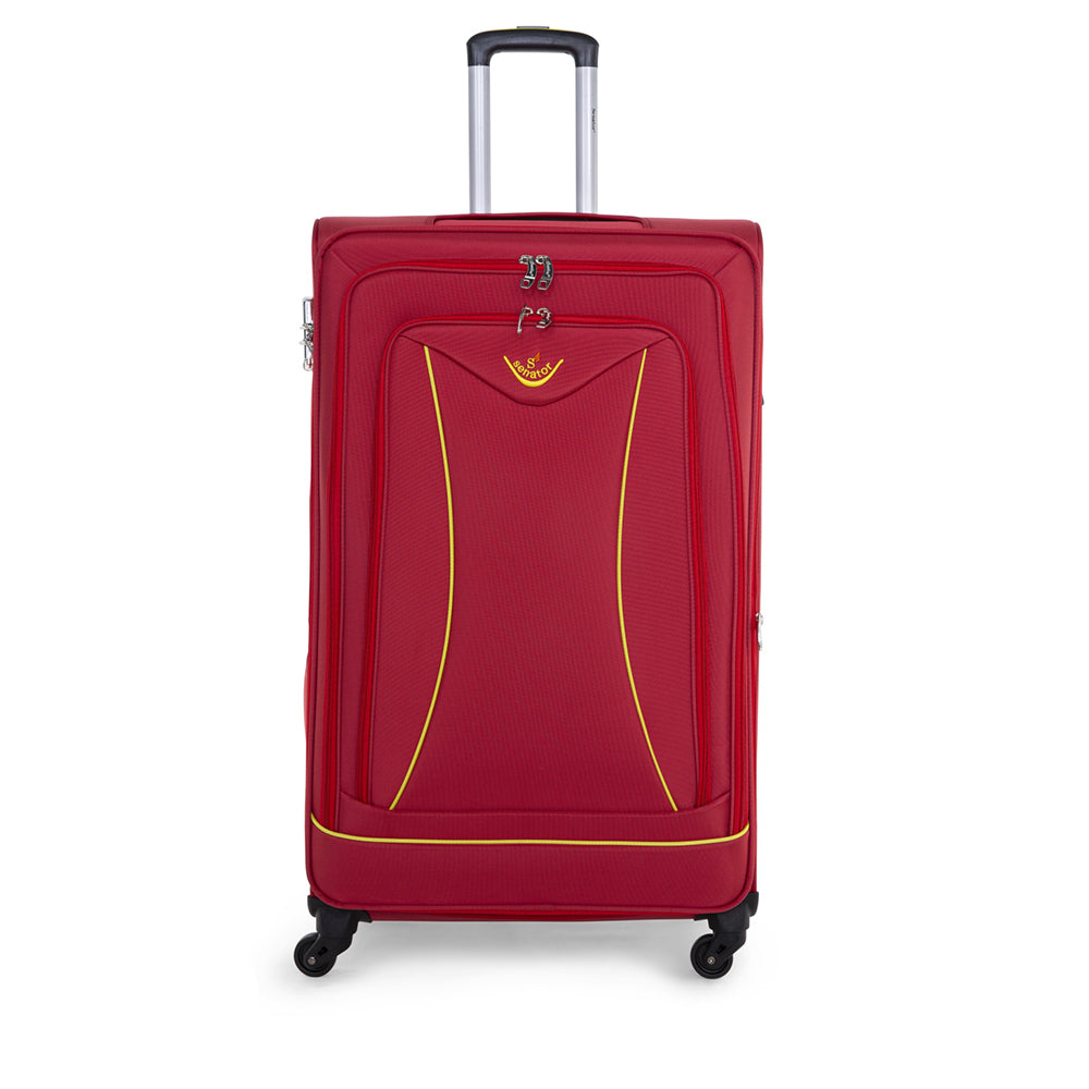 Senator wheeled lugggae Soft Spinner Trolley Case (LL032-24) - buyluggageonline