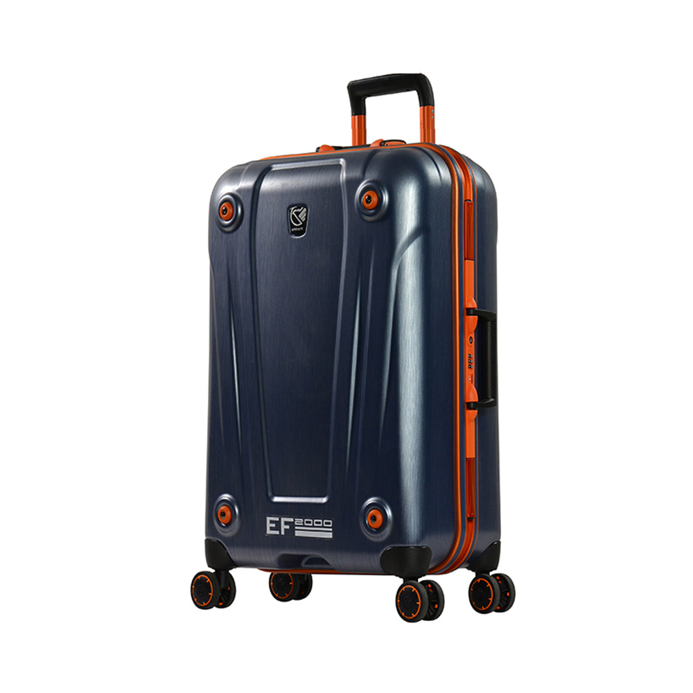 Buy Safari Hue 8 Wheels 55 Cms Small Cabin Trolley Bag Hard Case  Polycarbonate 360 Degree Wheeling System Luggage, Trolley Bags for Travel,  Suitcase for Travel, Multicolour at