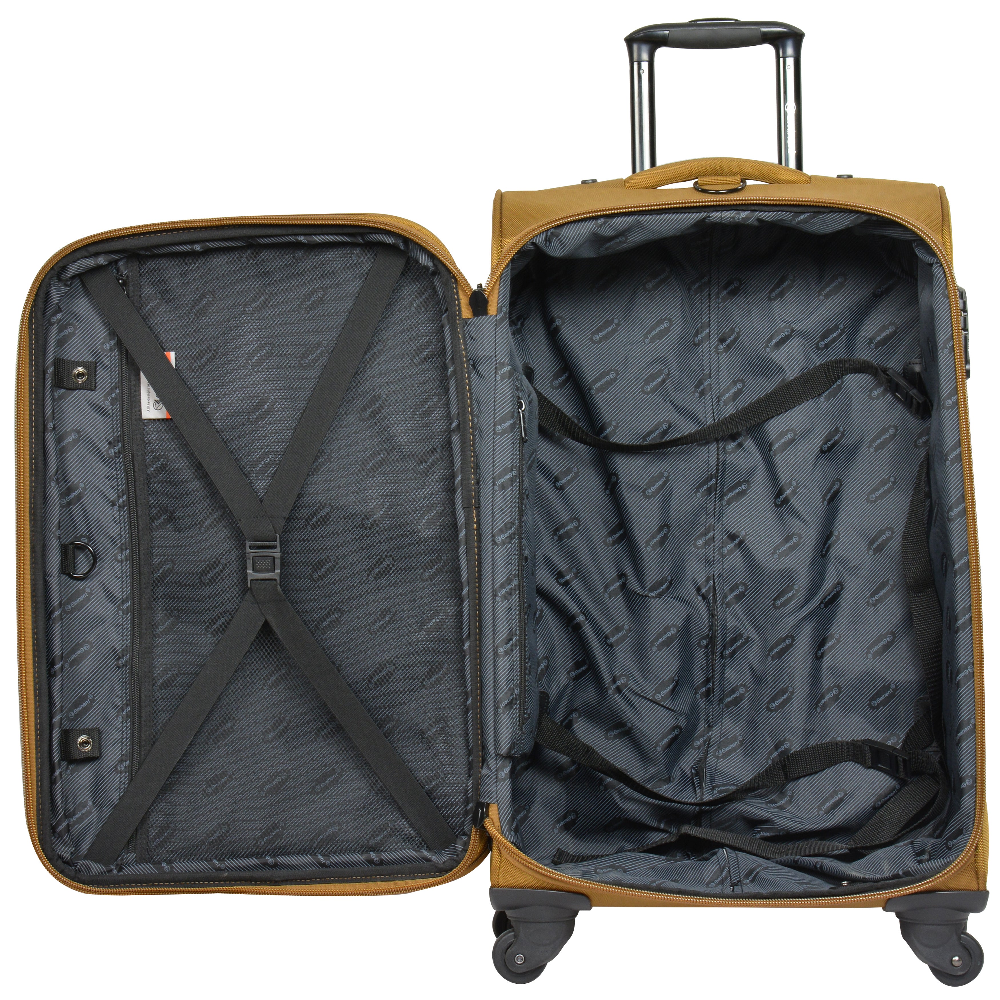 Eminent hand luggage soft trolley bag for travel (V481A-20) - buyluggageonline