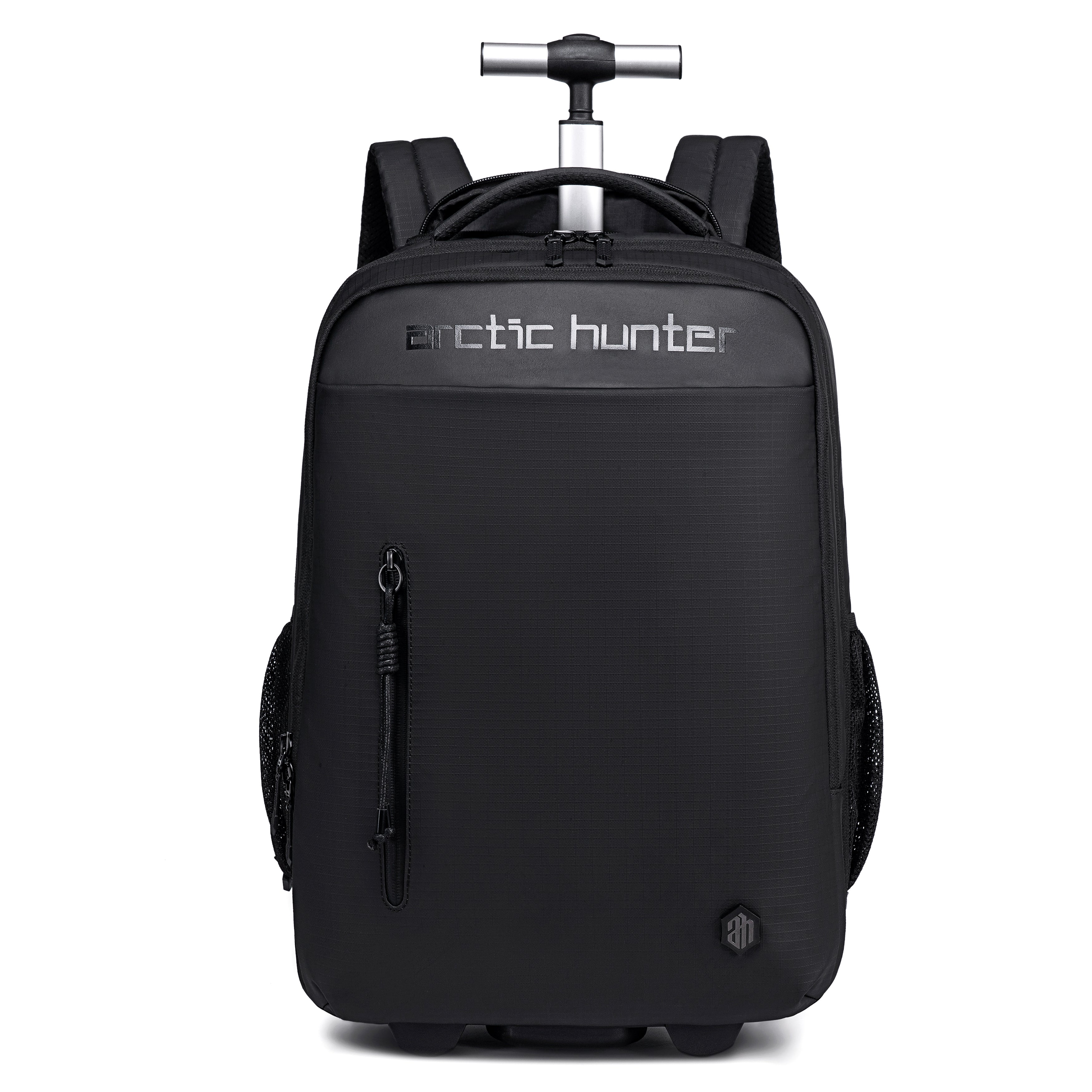 Arctic Hunter Durable Professional Rolling Backpack, Light Weight Water Resistant 19 Inch Backpack Trolley with 360° Degree Opening for Office Travel Business School, LG000657-1