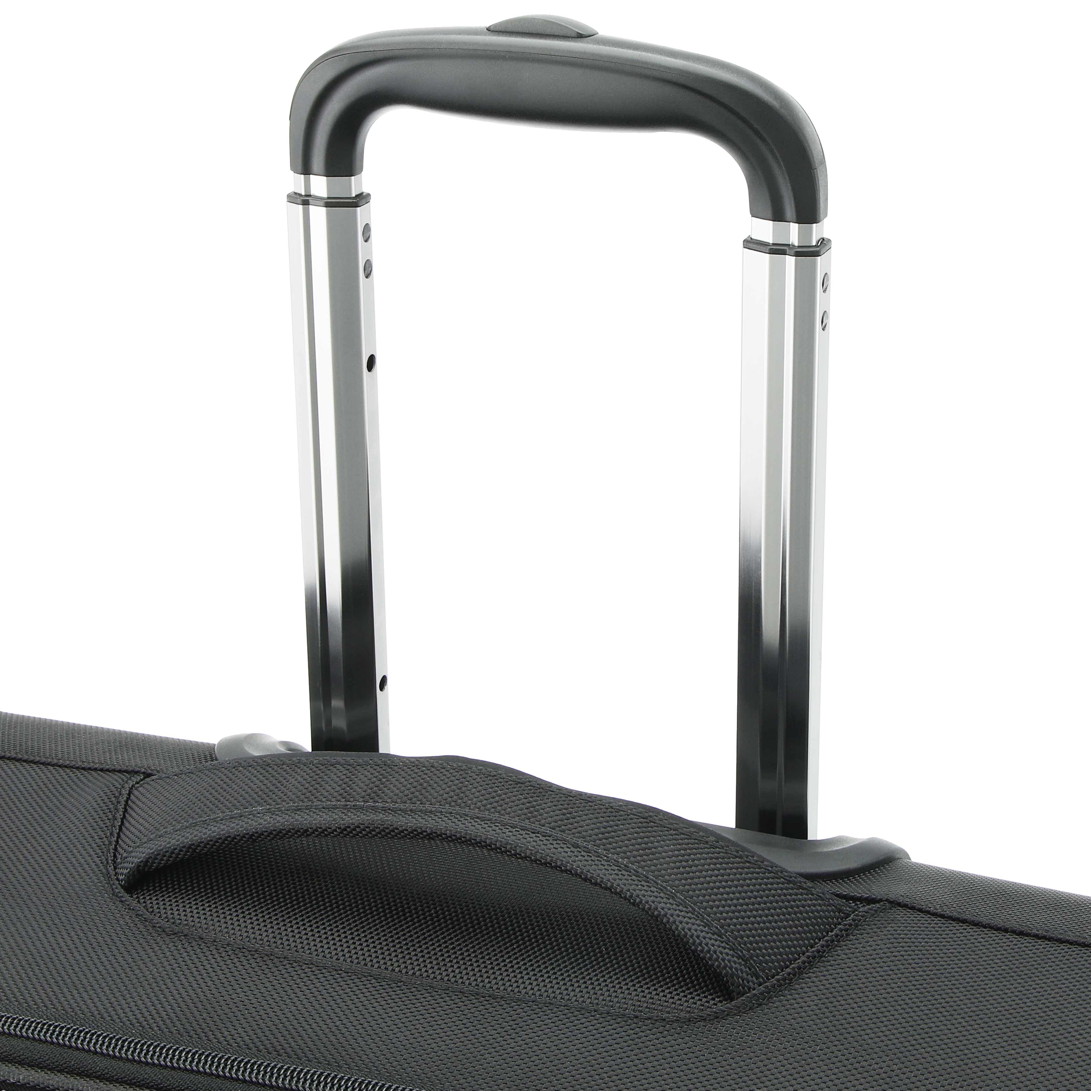 Senator 17-inch Premium Rolling Laptop Bag Water Resistant 4 Double Spinner Wheeled Pilot Case with Safe Zippers for Unisex, KH103