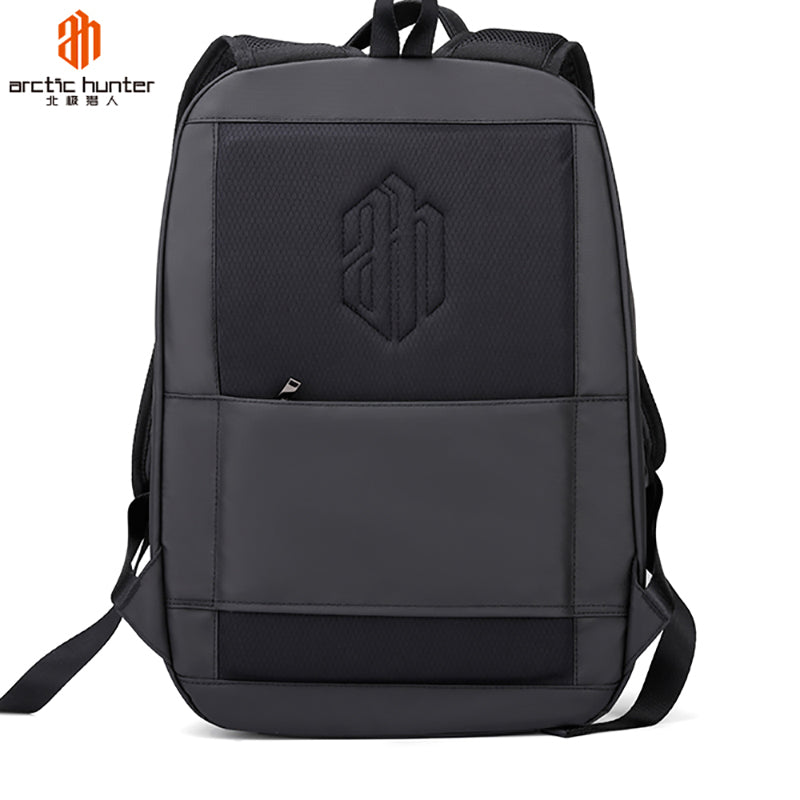 Arctic Hunter Unisex Semi Hard Travel Back Pack For Unisex with Built In USB Port Water Repellant Tough Daily Use Shoulder Bag, B00320