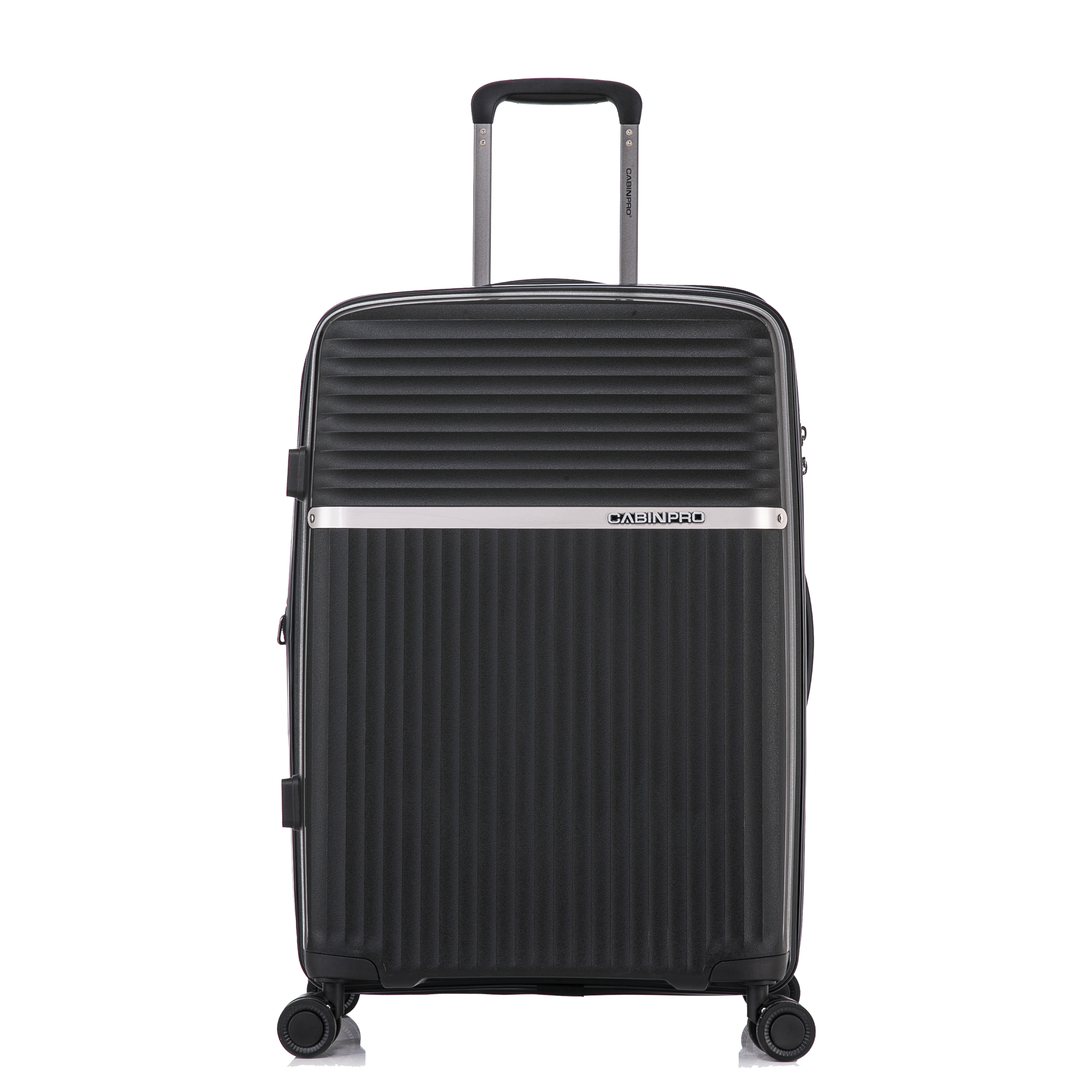 CabinPro Hard Shell Expandable PP Travel Luggage Trolley Checked Suitc