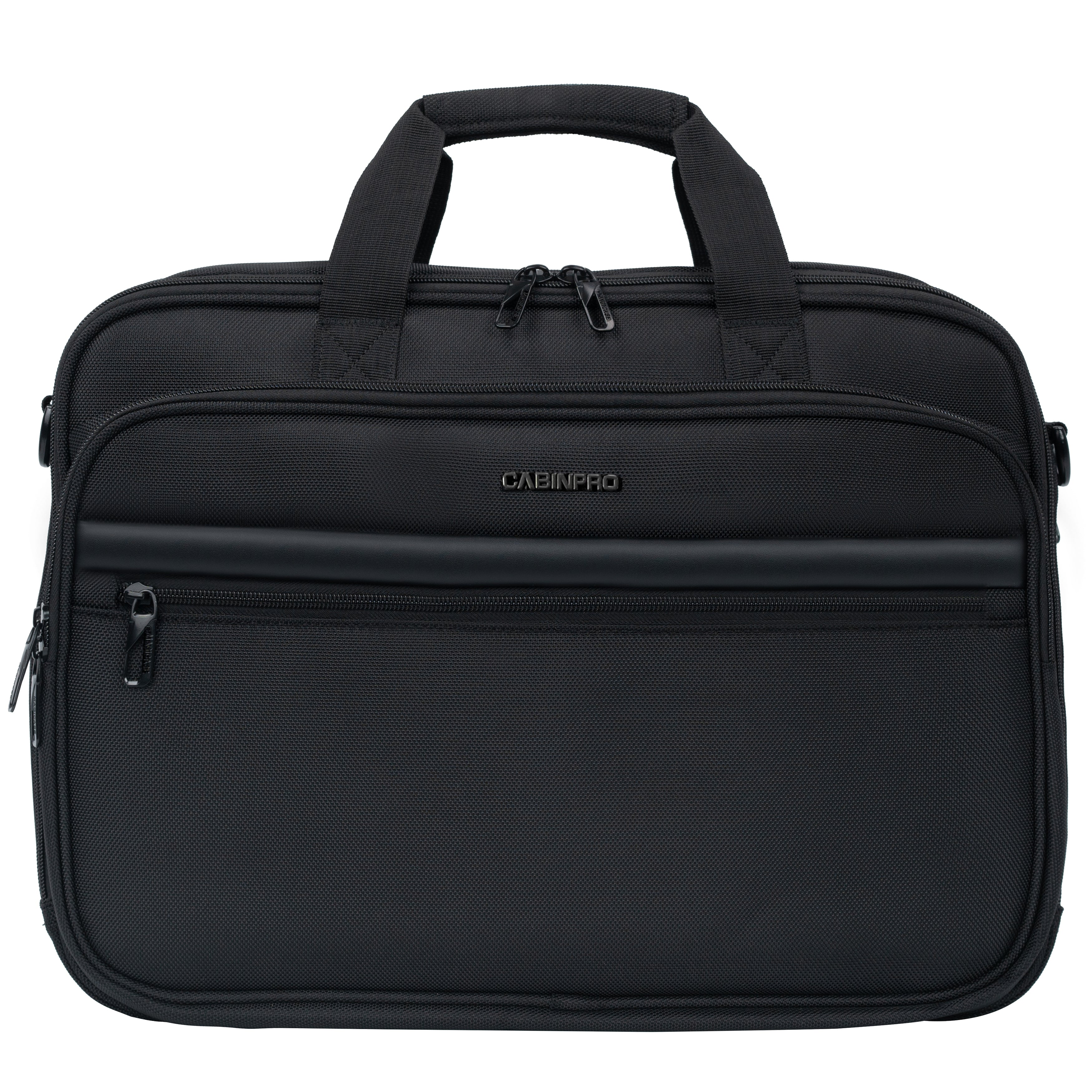 Cabinpro Premium Laptop Briefcase Bag Water Resistant Expandable Unisex Shoulder Business Bag with Adjustable Shoulder Strap for Men and Women, CP011