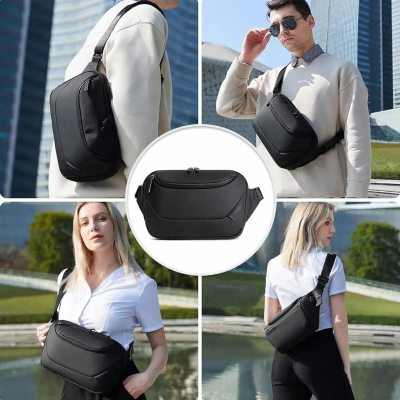 Arctic Hunter Stylish Crossbody Bag Anti-Theft Water Repellent Chest Bag for Men Women on Shopping Travel Office Hiking, Y00561