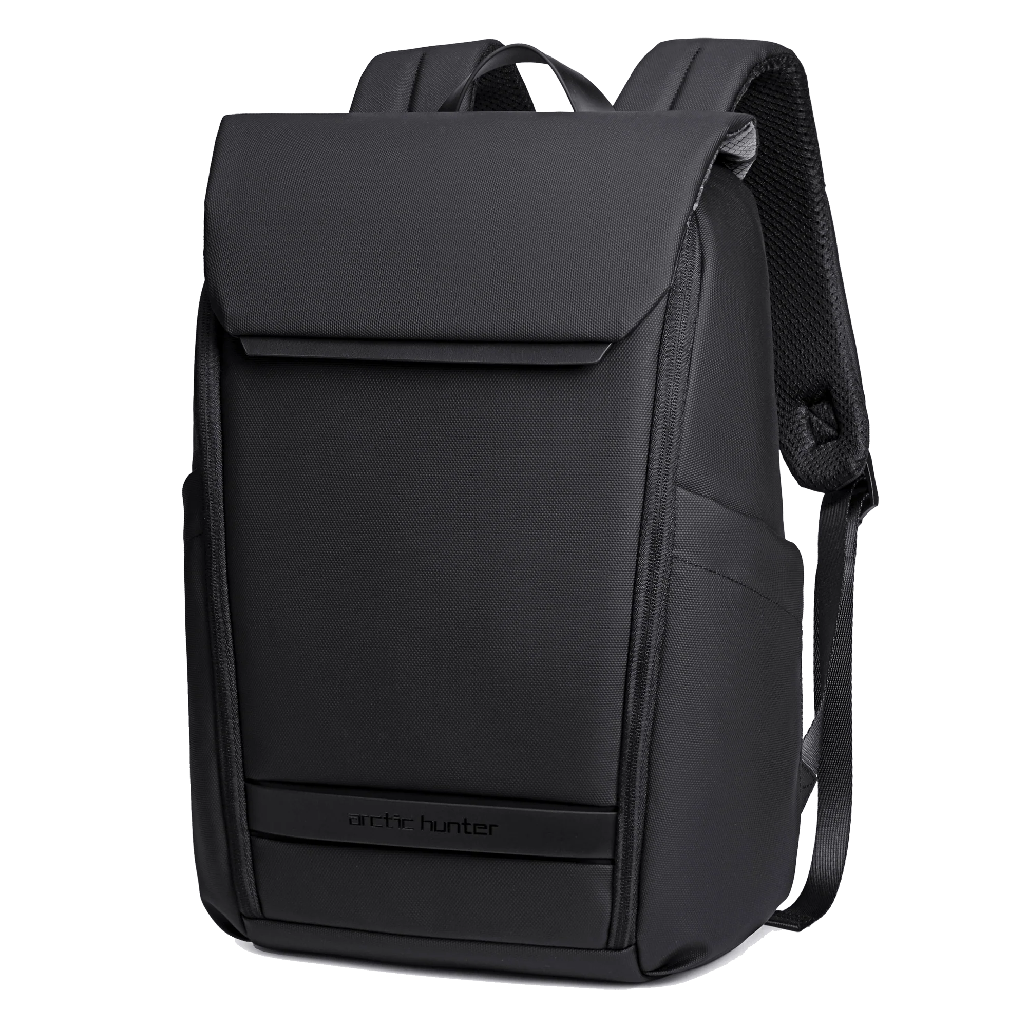 Arctic Hunter Computer Backpack Durable Water-Resistant TSA Friendly Opening Slim Travel Backpack for men and Women, B00559 Black