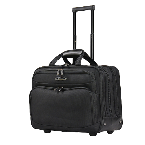 Eminent cabin bag Safe Zipper Pilot Case with Trolley and two wheels (V021-3-SZ-18)