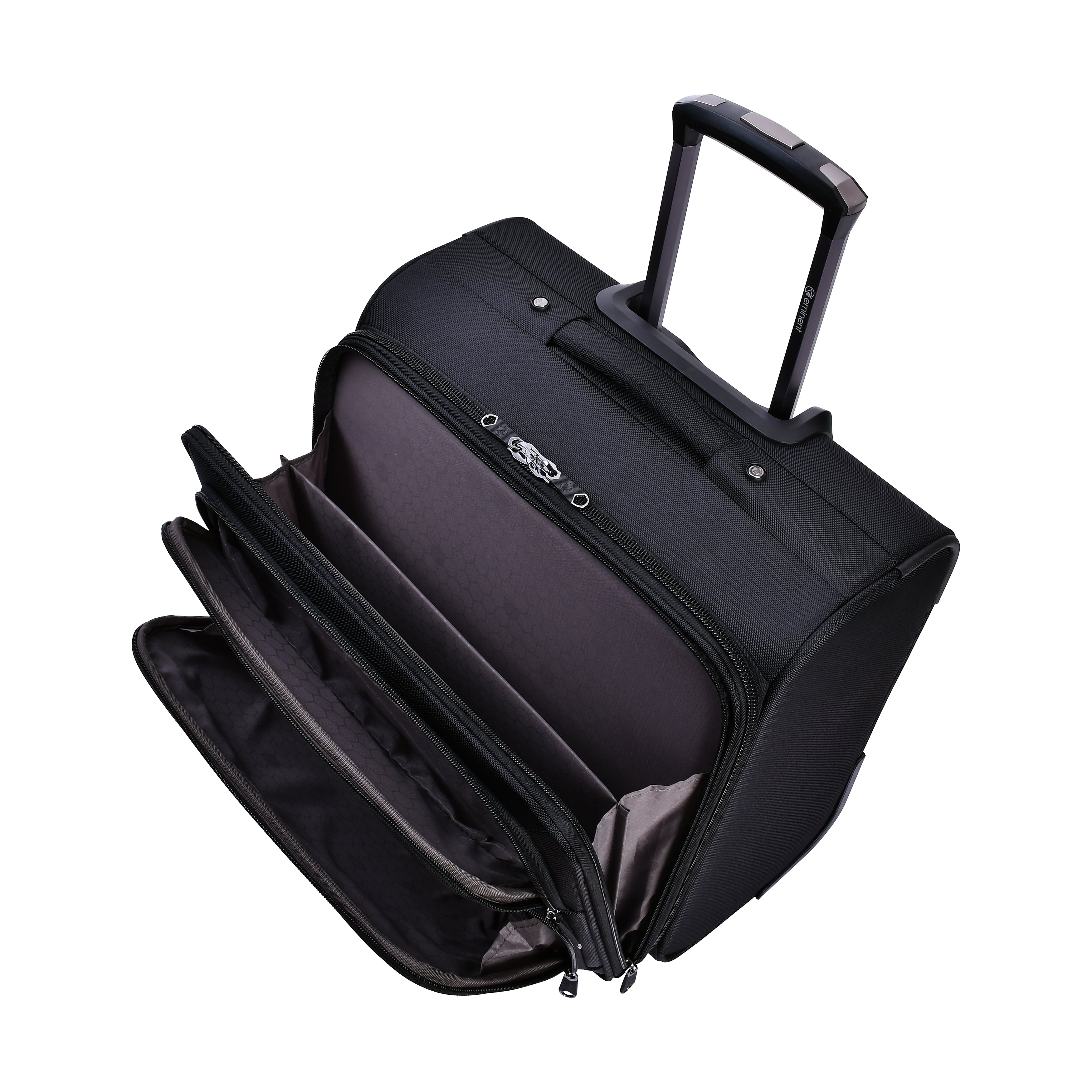 Eminent Premium Rolling Laptop Bag TSA Friendly Opening 2 Wheeled Pilot Case Trolley with RFID Pockets, V021-3R-17