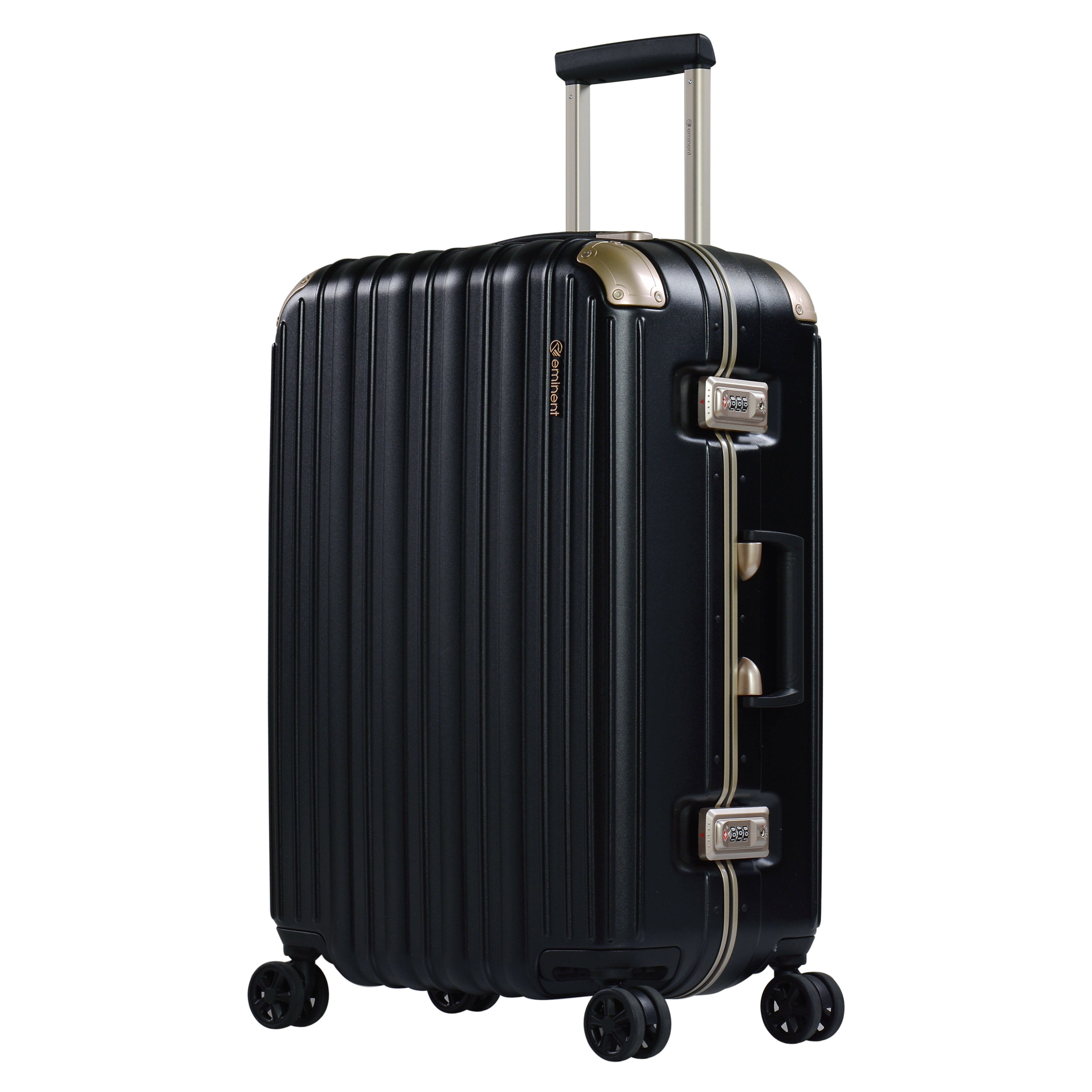 Eminent branded 28" PC Frame checked size  Light Weight Spinner Trolley bag (E9R5-28) - buyluggageonline