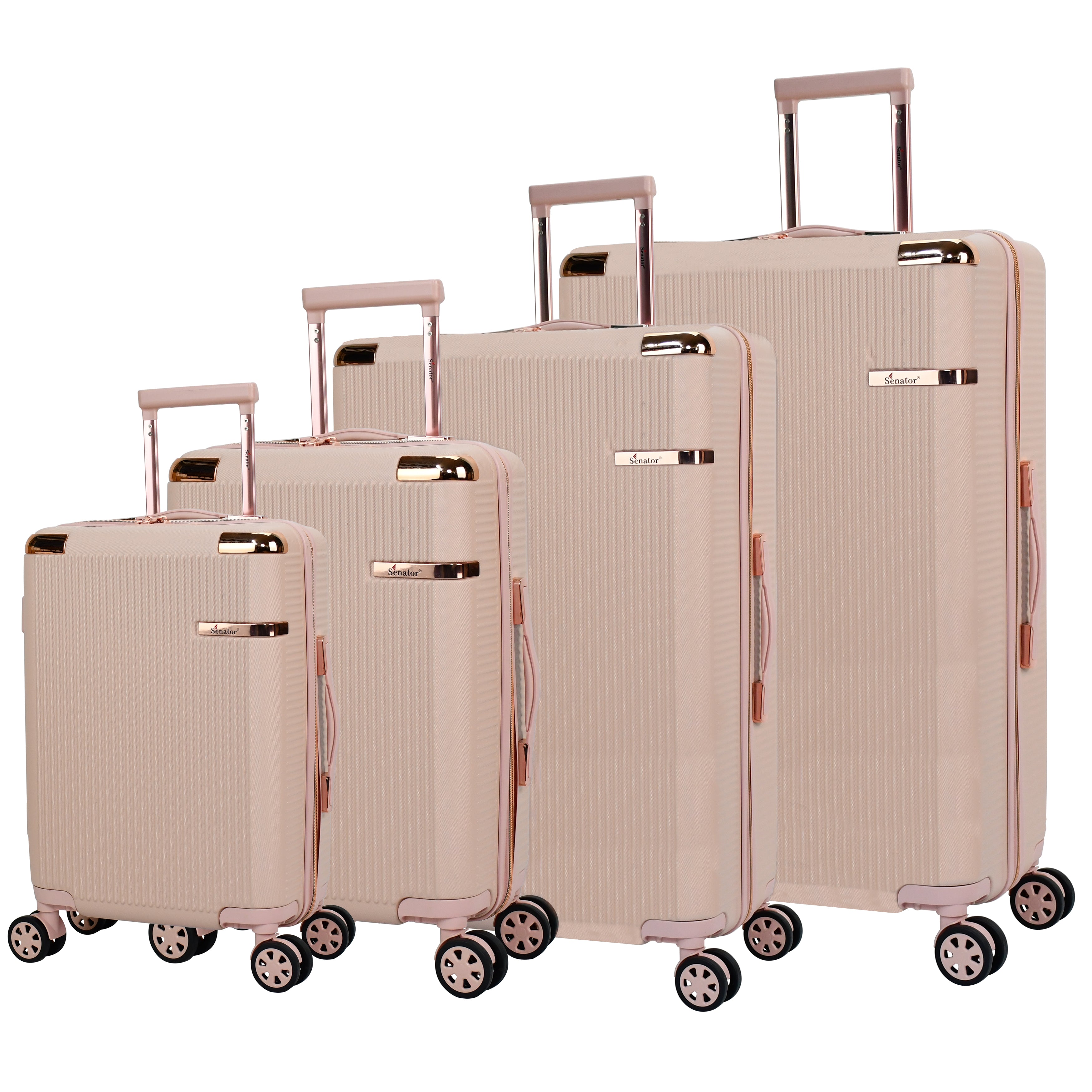 Gold hard cheap case luggage