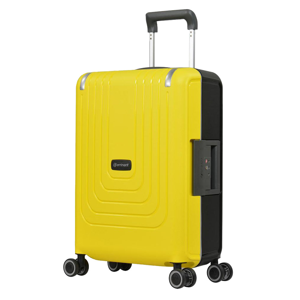26 Inch Eminent Checked-Medium baggage PP Light spinner trolley case (B0006M-26)