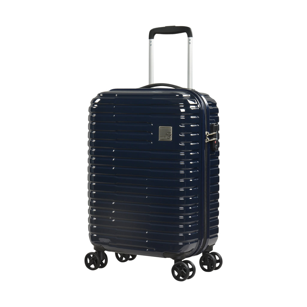 Eminent Wheeled Unisex Hard shell Luggage Macrolon Lightweight 4 Quiet 360° Double spinner Wheel Suitcase with TSA lock KH53