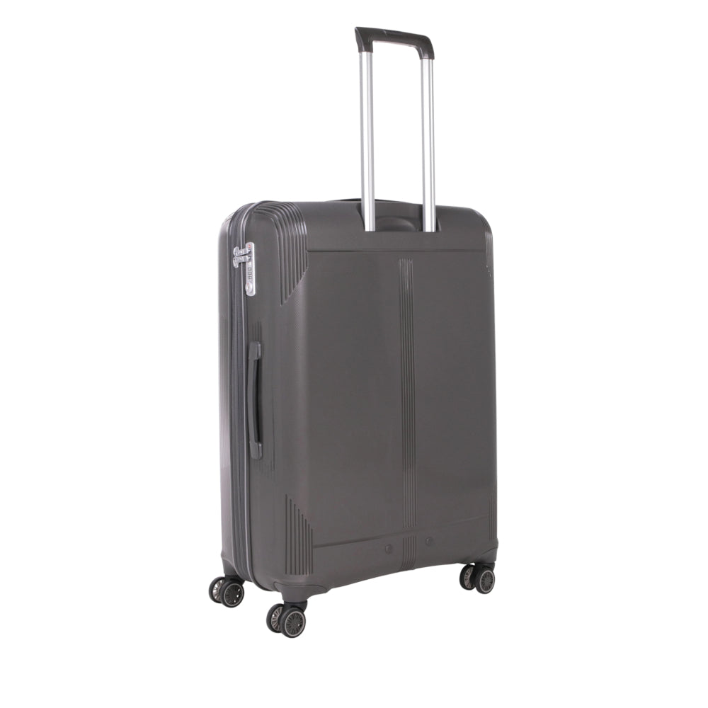 Checked Luggage trolley bag by Summit (PP807T4-24) - buyluggageonline
