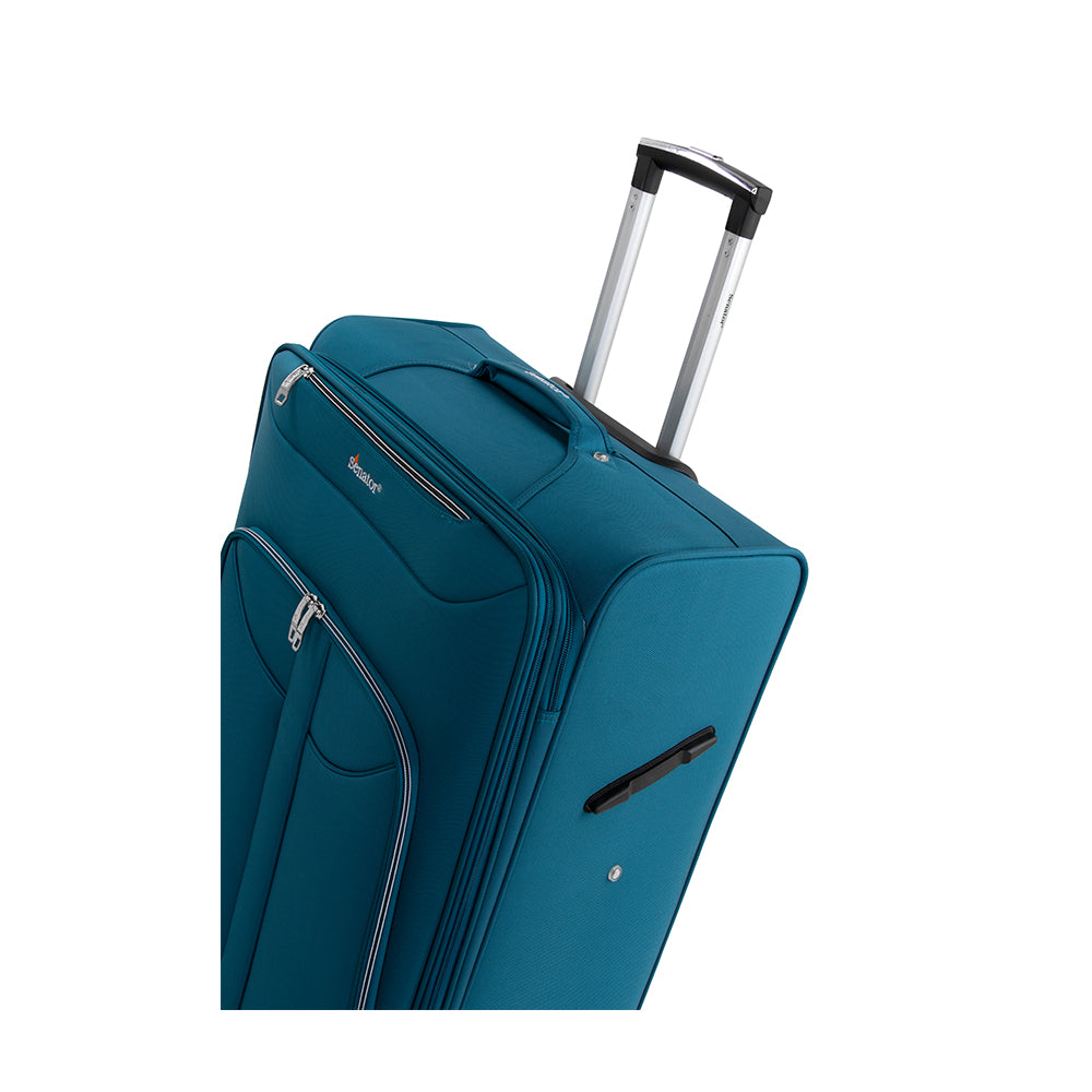 Teakwood Luggage and Travel Bag : Buy Teakwood Unisex Silver Textured Hard  Sided Cabin Size Trolley Bag Online | Nykaa Fashion.