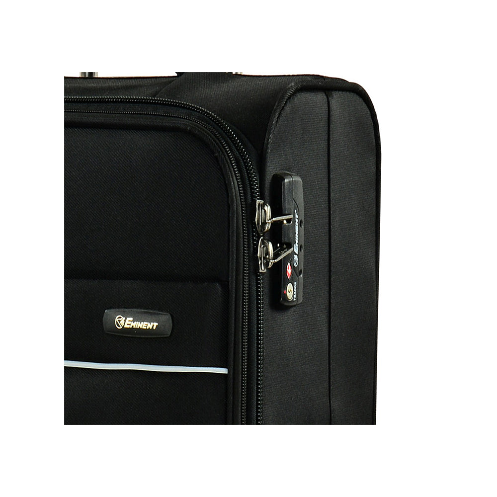 Eminent checked baggage 28" Dionysus soft spinner twin luggage trolley case (V773-28) - buyluggageonline