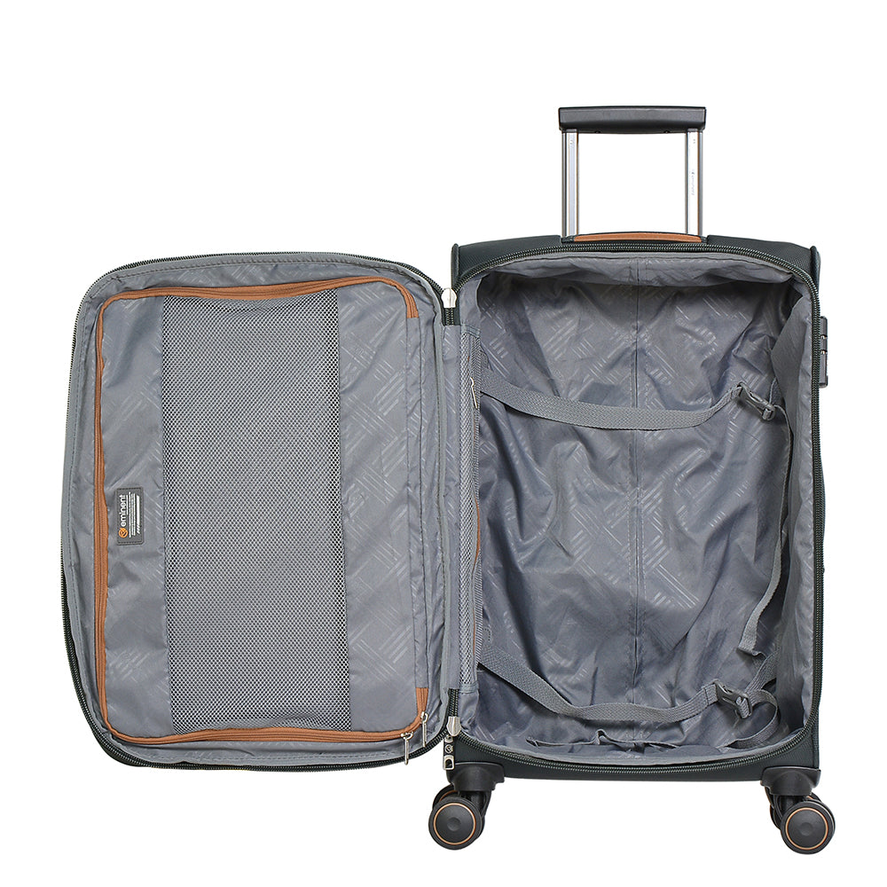 Fashionable carry-on trolley bag by Eminent luggage (R0350-20) - buyluggageonline