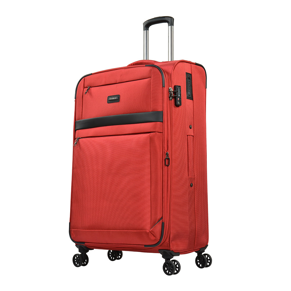 Eminent 25"checked baggage size Soft 1680D Nylon Spinner trolley (S0550-25) - buyluggageonline