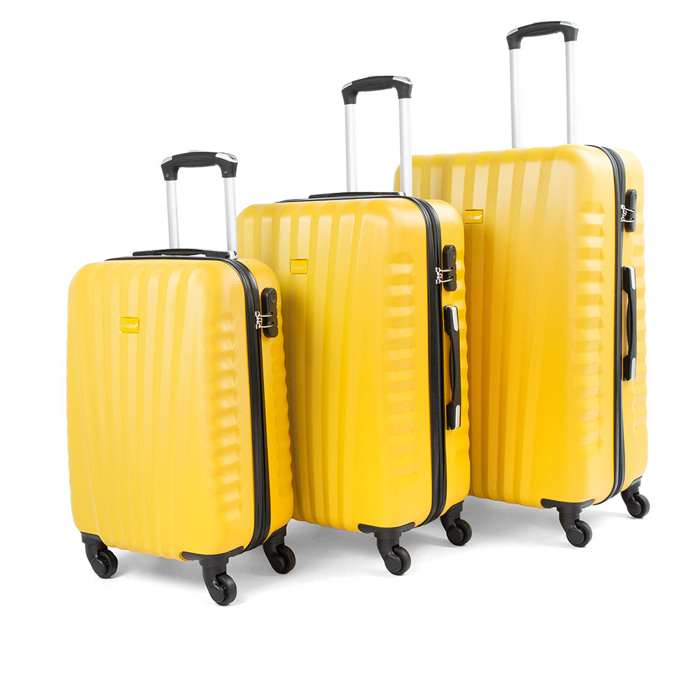 Senator 3 piece trolley Luggage set (KH1008-3) - buyluggageonline
