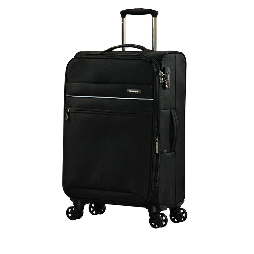 Eminent checked baggage 28" Dionysus soft spinner twin luggage trolley case (V773-28) - buyluggageonline