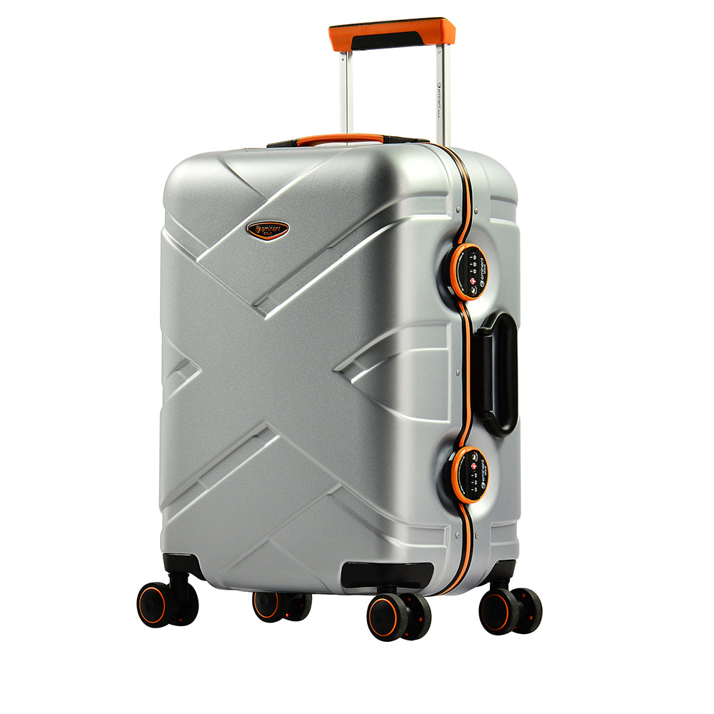 Eminent 24" PC Matt nile 4 twin wheels 20 kg luggage size trolley (E9PO-24) - buyluggageonline