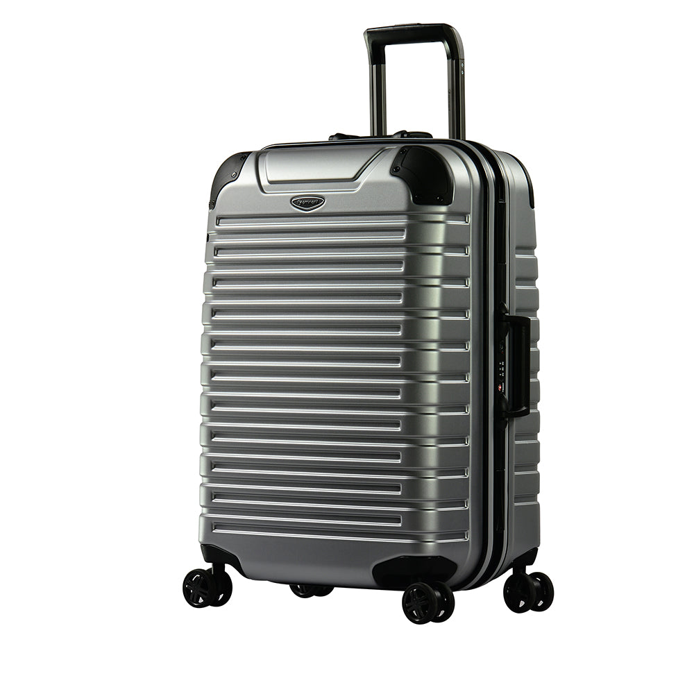 Eminent 24" Matt PC Twin four wheels checked baggage trolley (E9Q3M-24) - buyluggageonline