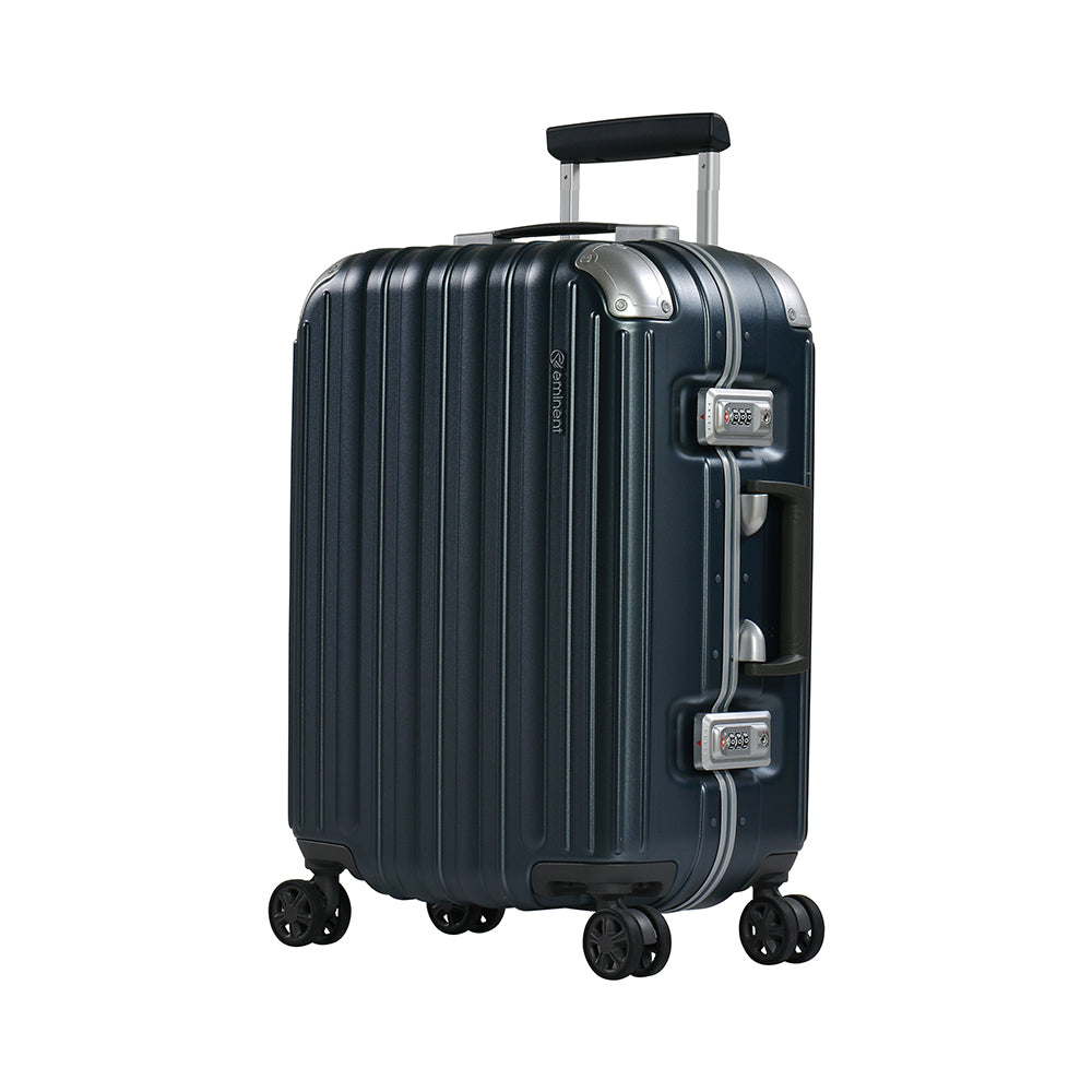 Eminent cabin size 20” PC Frame Light Weight Spinner luggage Trolley bag (E9R5-20) - buyluggageonline