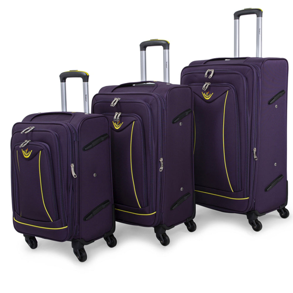 Senator Soft Spinner Luggage set of 3 (LL032-3) - buyluggageonline