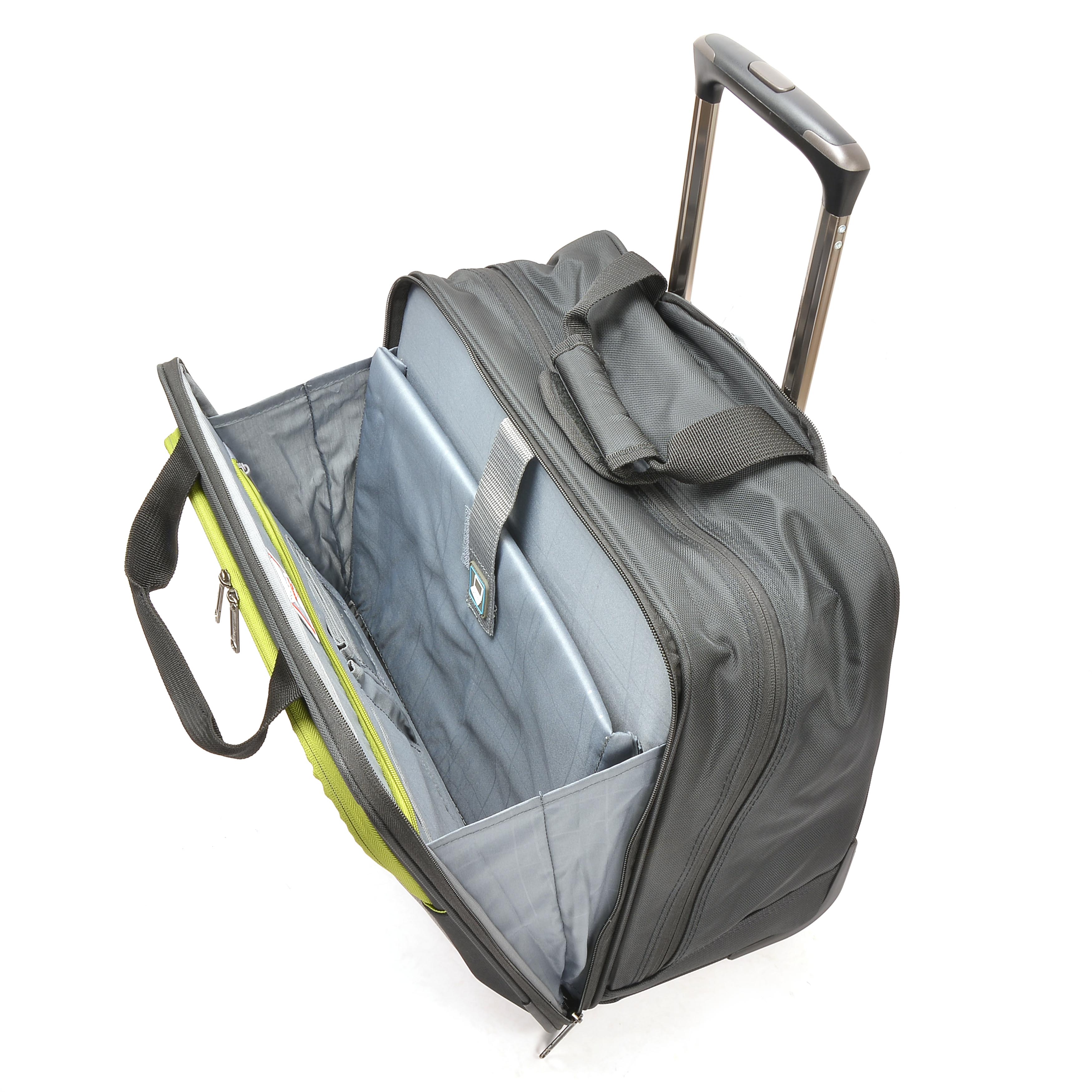 Pilotcase by Eminent luggage trolley handbag  perfect for travelling (V754-17 BK) - buyluggageonline