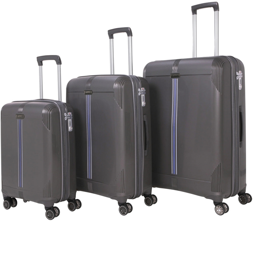 Luggage Set of 3 by Summit (PP807T4-3) - buyluggageonline